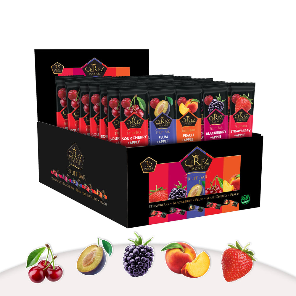 Çerez Pazarı front packaging showing 35-pack and flavor icons for quick choice