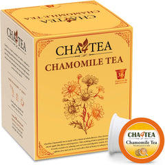 Cha4TEA front packaging showing 36-count box and product name for convenience