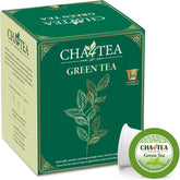 Cha4TEA front packaging showing 36-count pods and clear branding for easy storage