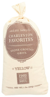 Charleston front packaging in rustic cloth bag showing product authenticity and appeal