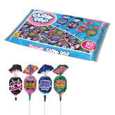 Charms Blow Pop front packaging showing 80-count box and brand
