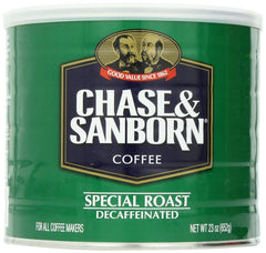 Chase & Sanborn close-up of ground coffee texture highlighting consistent grind and flavor