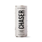 Chaser front can showing label and clean hydration benefit