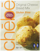 Chebe front packaging showing eight 7.5-ounce bags and clear labeling, quick meal solution
