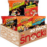 Cheetos Flamin' Hot mix front packaging showing variety pack and count