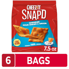 Cheez-It Snap'd served in bowl demonstrating easy sharing and snackable presentation