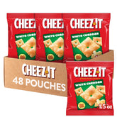 Cheez-It front packaging showing case and pouch, highlighting convenience