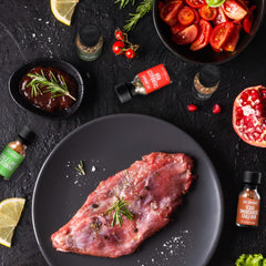Chef Enthusiast close-up of rub texture highlighting coarse and fine spice balance