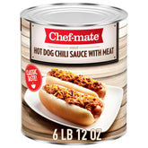 Chef-mate front can label showing product and quick use benefit
