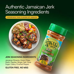 Chef Morgan's Kitchen seasoning applied to grilled chicken creating rich caramelized crust