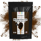 Chefmaster black cocoa pouch front view showing product branding and weight benefit