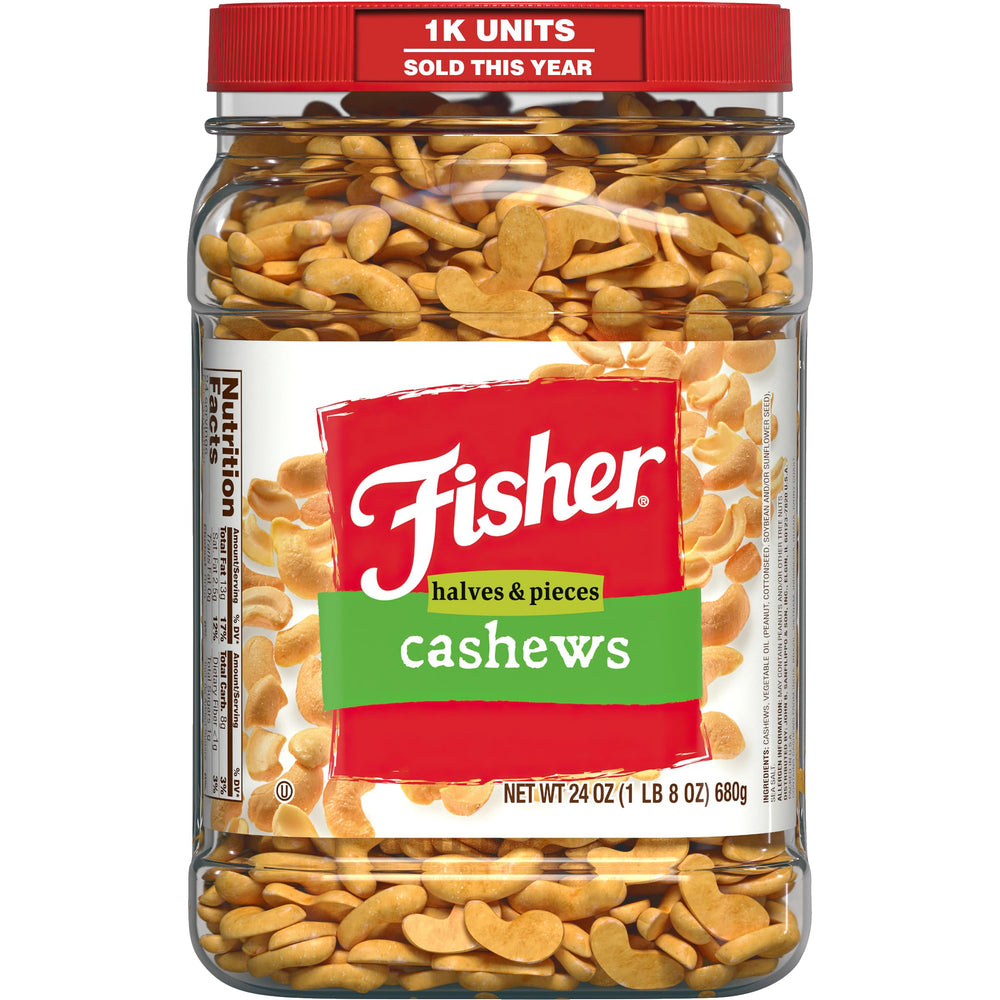 CHEF'S NATURALS front canister showing clear jar and product freshness