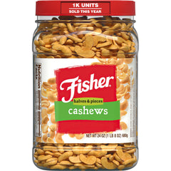 CHEF'S NATURALS front canister showing clear jar and product freshness