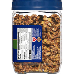 CHEF'S NATURALS wide-mouth jar opening demonstrating easy scooping and measuring
