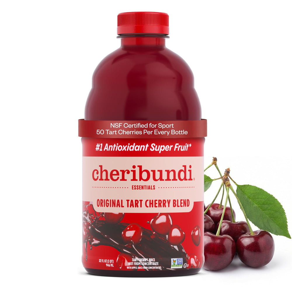 Cheribundi front packaging 32oz showing brand and product clarity for convenience