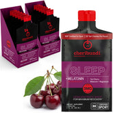 Cheribundi front pouch image showing branding and convenient single-serve benefits
