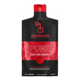 Cheribundi front packaging pouch showing brand and pouch design for easy identification