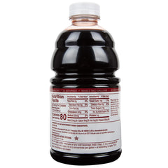 Cherry Bay Orchards bottle close-up texture highlighting concentrate viscosity and quality