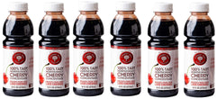 Cherry Bay Orchards front packaging showing six 16oz bottles and product benefits