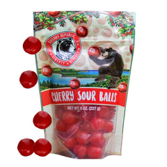 Cherry Republic front packaging shows 8 oz resealable bag and vibrant candy