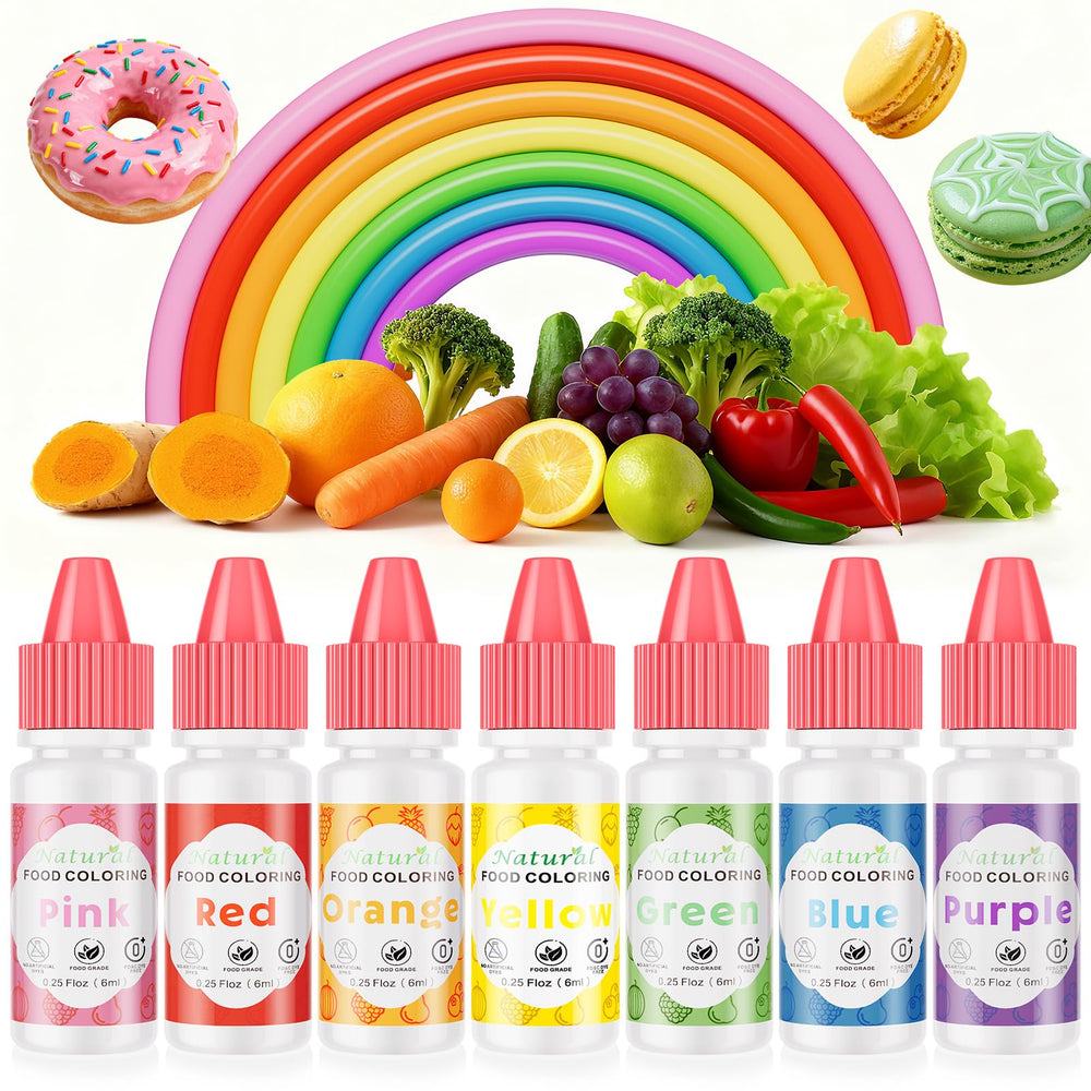 Cherrysea front packaging showing seven color bottles and label, clear ingredient benefit