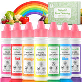 Cherrysea front packaging displaying seven botanical liquid colors and case benefit: organized kit