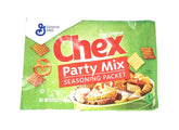 Chex front view of twelve packets showing brand and convenience benefit
