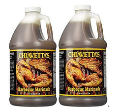 Chiavetta's front packaging two 64oz bottles showing brand and quantity, highlights convenience