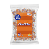 Chick o stick front packaging showing brand and 1 lb bag for easy sharing