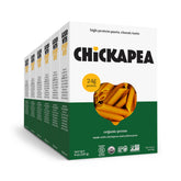 Chickapea front packaging showing organic penne and benefits
