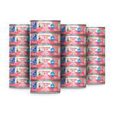 Chicken of the Sea front packaging showing 24-pack, convenient pantry stocking