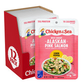 Chicken of the Sea front packaging showing lemon pepper pouches and bulk savings