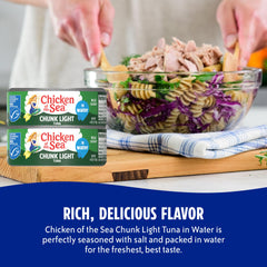 Chicken of the Sea tuna salad sandwich plated for quick, flavorful lunch