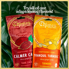 Chimes chew cross-section showing chewable interior and consistency