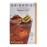 CHINAMIST front packaging showing passion fruit tea, highlights convenience