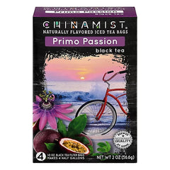 CHINAMIST front packaging showing Primo Passion and serving info for quality