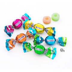 Chipurnoi GLITTERATI colorful candy close-up showing texture and vibrant plant-based colors