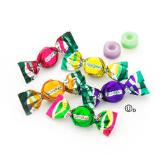 Chipurnoi GLITTERATI single candy wrapped, convenient hygienic portioning benefit