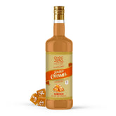 ChocZero bottle front label showing product identity and benefits