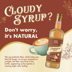 ChocZero syrup texture close-up showing thick viscosity for lasting sweetness