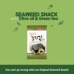 CHOI'S 1 seaweed sheet close-up texture, crisp roasted surface for crunch