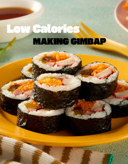 CHOI'S 1 close-up of double-roasted seaweed texture highlighting crispness and umami