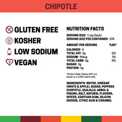 Cholula sauce texture swipe illustrating smoky color and even coating benefit