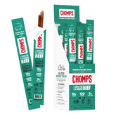 Chomps front packaging showing Italian Beef sticks and convenience