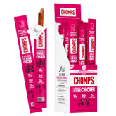 Chomps Nashville Hot front packaging showing bold branding and pack count benefit