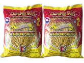 Chow Mein front packaging showing two 12oz packs and clear branding for value