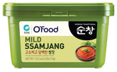 Chung Jung One front tub view showing label and large 1kg size freshness