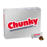 Chunky front box of 24 individually wrapped bars showing branding and pack size benefit