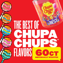 Chupa Chups premium plastic stick detail showing durability and safe hold