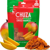CHUZA front packaging showing 2-pack resealable pouches and bold label benefit